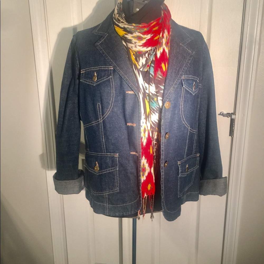 Frenchcuff Jean Jacket / Blazer